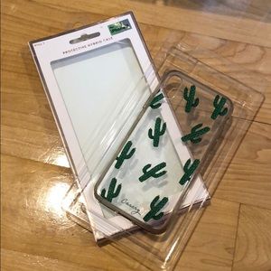 Clear Cactus iPhone X Casey Case